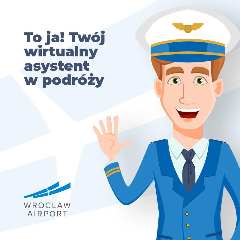 Już działa chatbot „Port Lotniczy Wrocław” 